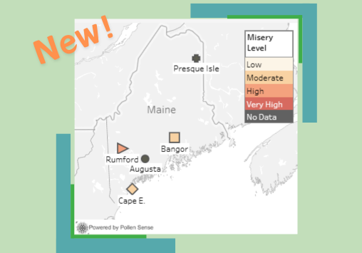 New pollen data