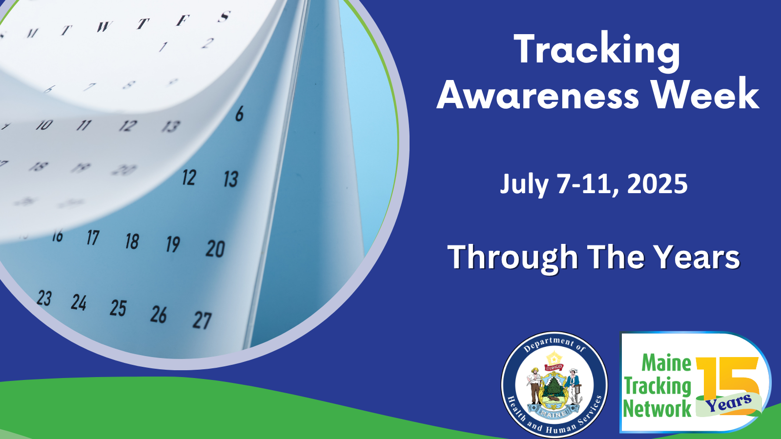 Tracking awareness week July 7-11, 2025 Through The Years