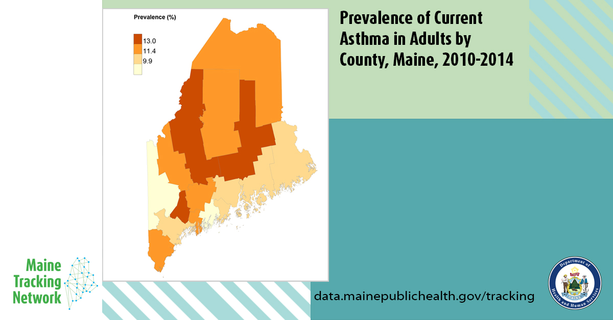 Prevalence of Asthma in Adults 2014