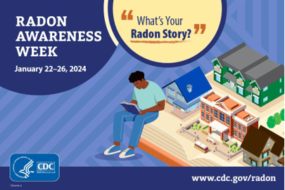 Radon Awareness Week poster