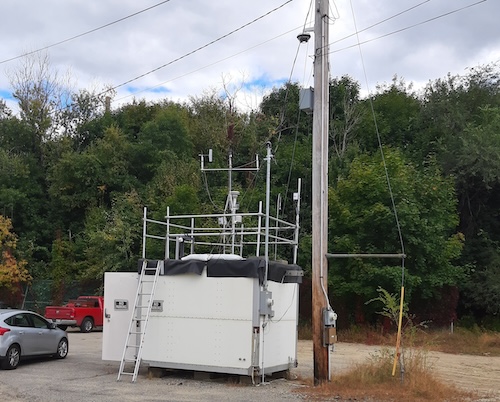 Rumford pollen monitoring site